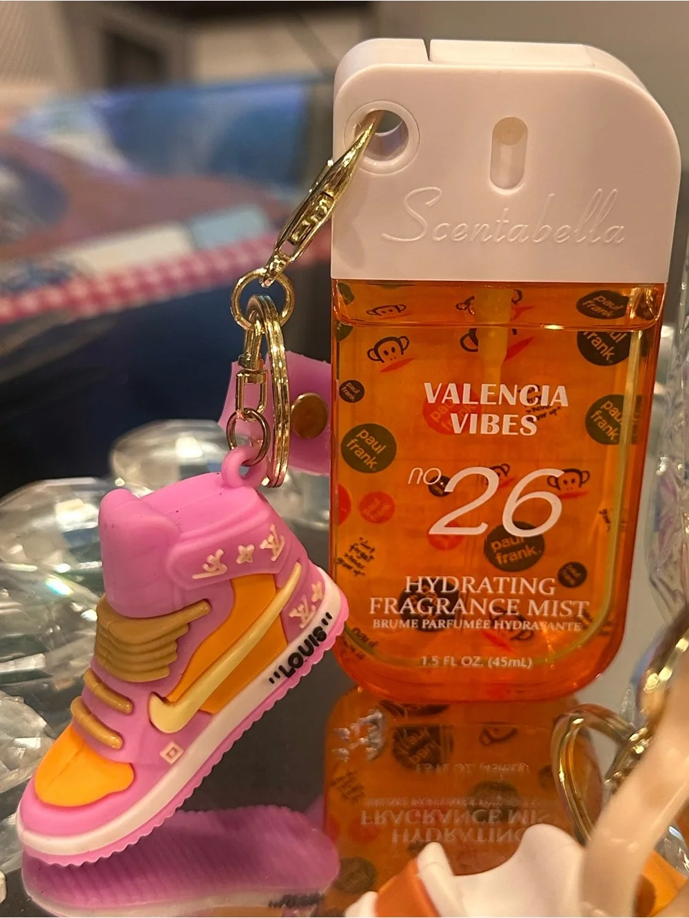 Paul Frank Le’Mist Designer Sneaker Bag Charm Fragrance Mist Trio NWT Gift Set